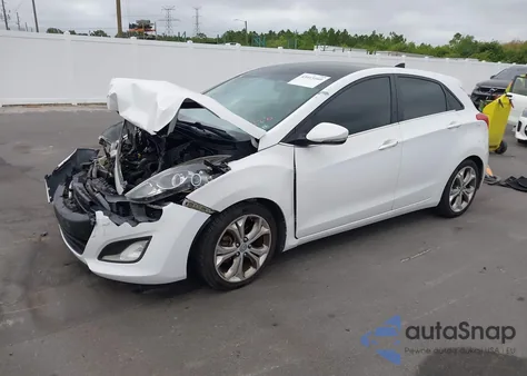2013 Hyundai Elantra Gt из США, поврежденный, VIN KMHD35LE9DU049074